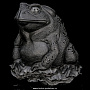 Скульптура из натурального камня "Жаба". Стеатит, фотография 1. Интернет-магазин ЛАВКА ПОДАРКОВ